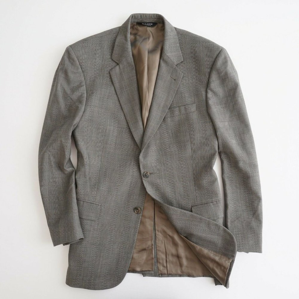 Jos A Bank Signature Mens Blazer Suit Jacket 41R